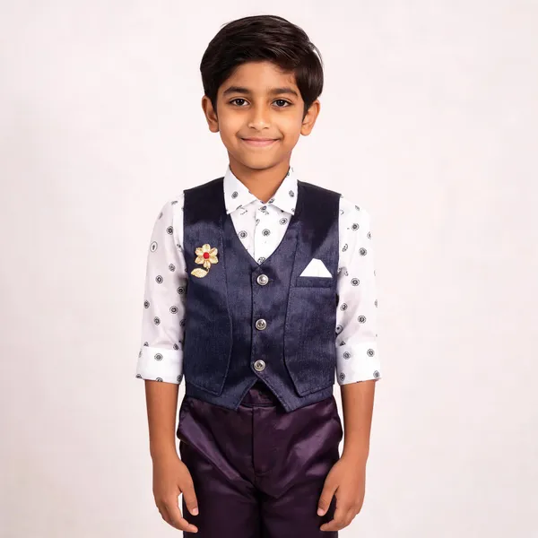 Navy_Cotton_Formal_Waistcoat_Set_For_Boys