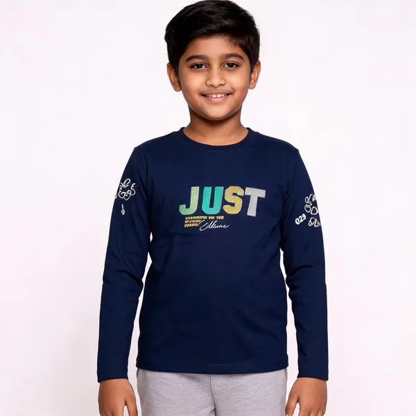 Navy_Cotton_Relaxed_Fit_Long_Sleeve_T-Shirt_For_Boys