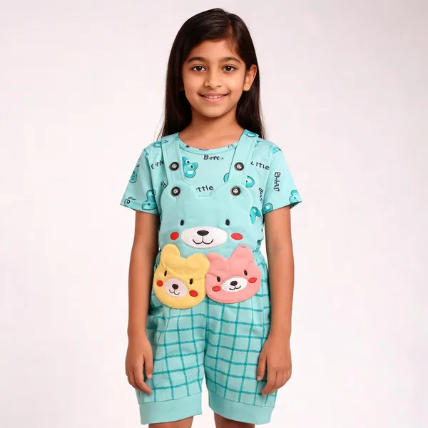 Mint_Green_Cotton_Relaxed_Bear_Print_Romper_For_Kids