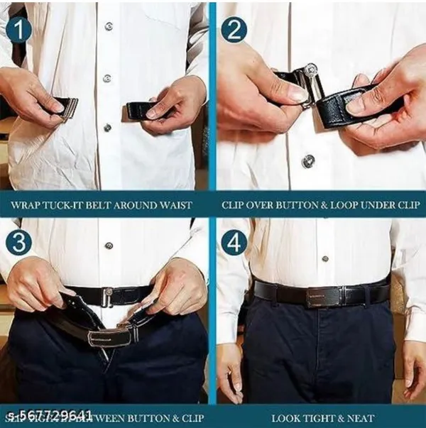 Shirt_Stay_Tucker_Belt_For_Men_&_Women_Pack_Of_2