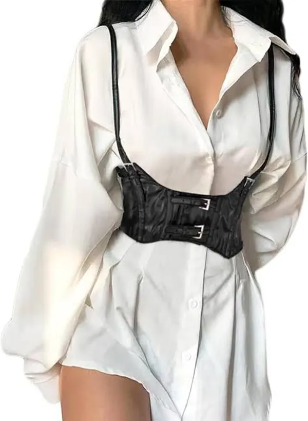 Black_Faux_Leather_Harness_Belt_For_Women