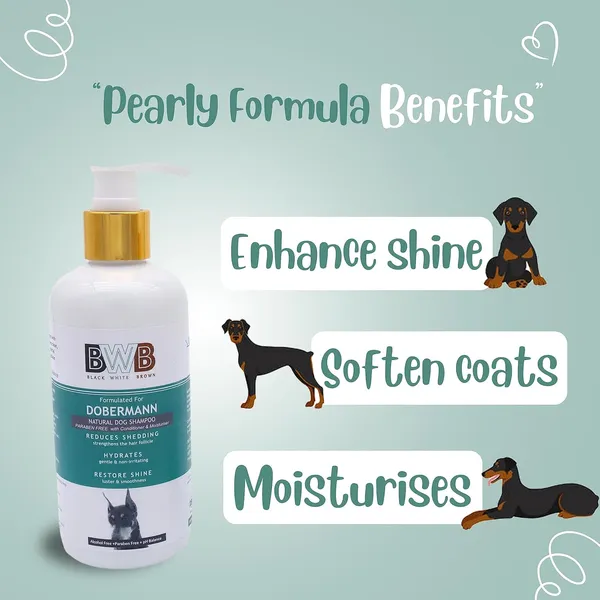 Natural_Dog_Shampoo_For_Dobermann.Paraben_Free+Alcohol_Free+Ph_Balance_With_Conditioner_&_Moisturiser_And_Added_Alovera,Neem,Coconut_&_Amla_Extracts_(300_Milliliter+_Deospray)