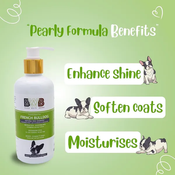 BWB_Natural_Dog_Shampoo_for_French_Bulldog_.PARABEN_Free+Alcohol_Free+pH_Balance_with_Conditioner_&_Moisturiser_and_Added_Alovera,NEEM,Coconut_&_Amla_extracts_(300ML_+_DEOSPRAY)