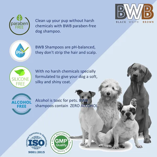 BWB_Natural_Dog_Shampoo_for_TICK_and_FLEA_Control_.PARABEN_Free+Alcohol_Free+pH_Balance_with_AloVera,NEEM,_Coconut_&_Amla_extracts_and_Added_Conditioner_&_MOISTURISER._(300_ML_+_DEOSPRAY)