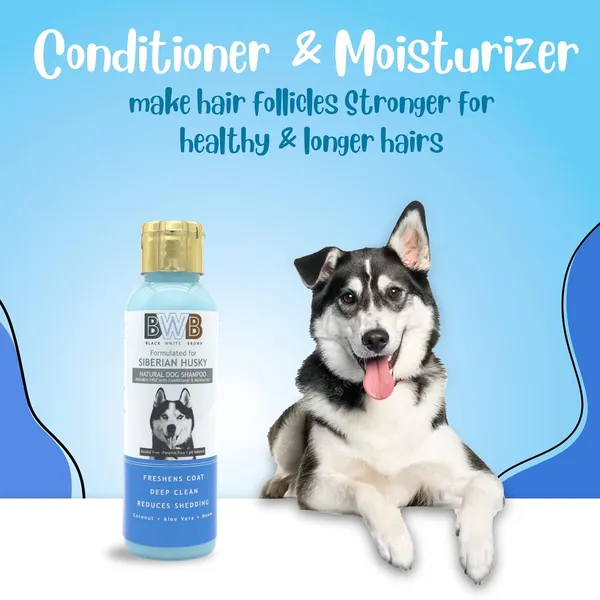 BWB_Natural_Dog_Shampoo_for_Siberian_Husky_.PARABEN_Free+Alcohol_Free+pH_Balance_with_Conditioner_&_Moisturiser_and_Added_Alovera,NEEM,Coconut_&_Amla_extracts_(Pack_of_2(120ml_+_120_ml))