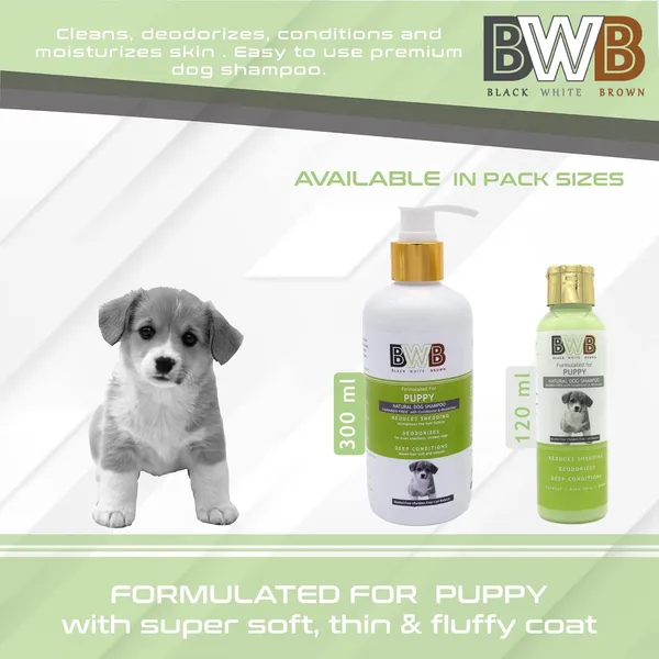 BWB_Natural_Dog_Shampoo_for_Puppy_.PARABEN_Free+Alcohol_Free+pH_Balance_with_Conditioner_&_Moisturiser_and_Added_Alovera,NEEM,Coconut_&_Amla_extracts_(Pack_of_2(120ml_+_120_ml))