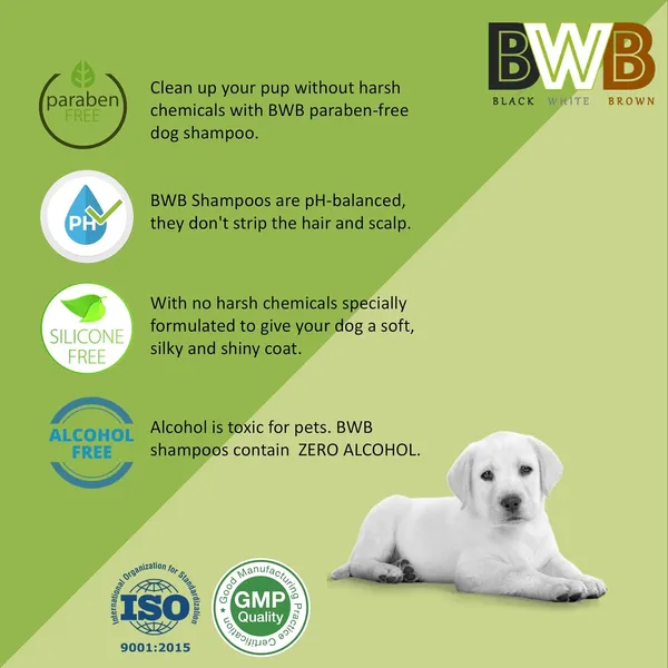 BWB_Natural_Dog_Shampoo_for_Puppy_.PARABEN_Free+Alcohol_Free+pH_Balance_with_Conditioner_&_Moisturiser_and_Added_Alovera,NEEM,Coconut_&_Amla_extracts_(Pack_of_2(120ml_+_120_ml))