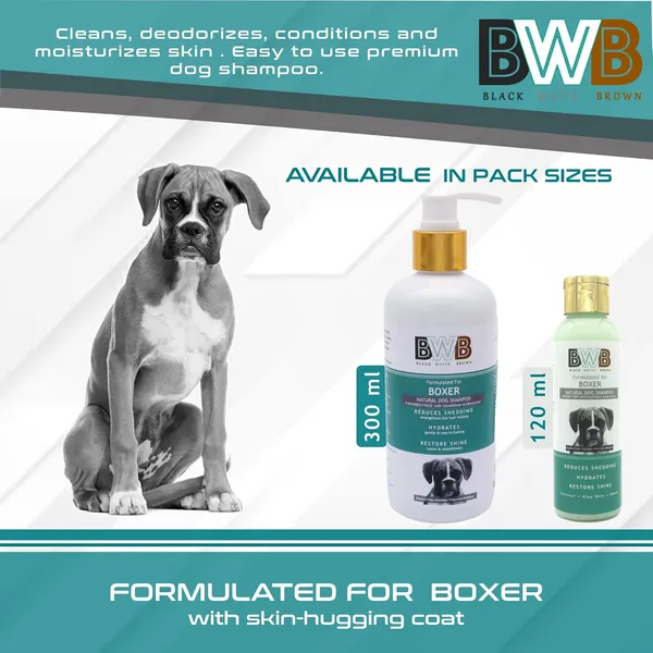BWB_Natural_Dog_Shampoo_for_Boxer.PARABEN_Free+Alcohol_Free+pH_Balance_with_Conditioner_&_Moisturiser_and_Added_Alovera,NEEM,Coconut_&_Amla_extracts_(Pack_of_2(120ml_+_120ml))