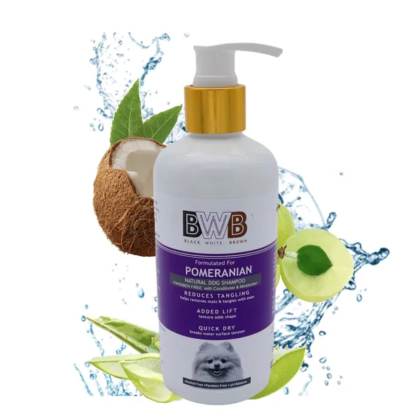 BWB_Natural_Dog_Shampoo_for_Pomeranian_.PARABEN_Free+Alcohol_Free+pH_Balance_with_Conditioner_&_Moisturiser_and_Added_Alovera,NEEM,Coconut_&_Amla_extracts_(300_ml)