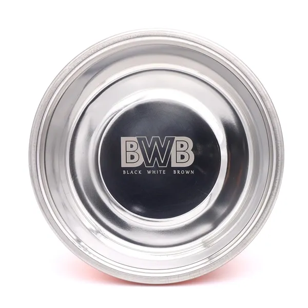 BWB_Premium_Stainless_Steel_Pet_Bowl_for_Medium_Dogs_and_Cats_|_Anti-Skid_Rubber_Base_Food_&_Water_Bowl_|_Durable_Printed_Matte_Black_Finish,_Rust-Proof_&_Dishwasher_Safe-_Medium_-750_ml
