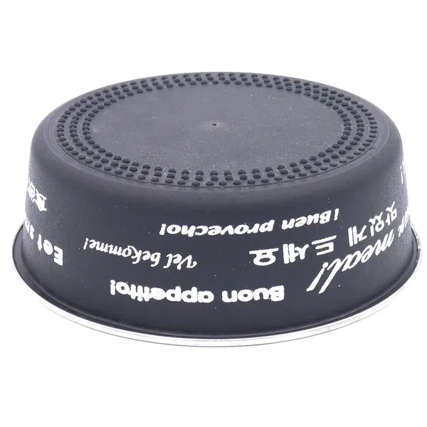 BWB_Premium_Stainless_Steel_Pet_Bowl_for_Medium_Dogs_and_Cats_|_Anti-Skid_Rubber_Base_Food_&_Water_Bowl_|_Durable_Printed_Matte_Black_Finish,_Rust-Proof_&_Dishwasher_Safe-_Medium_-750_ml