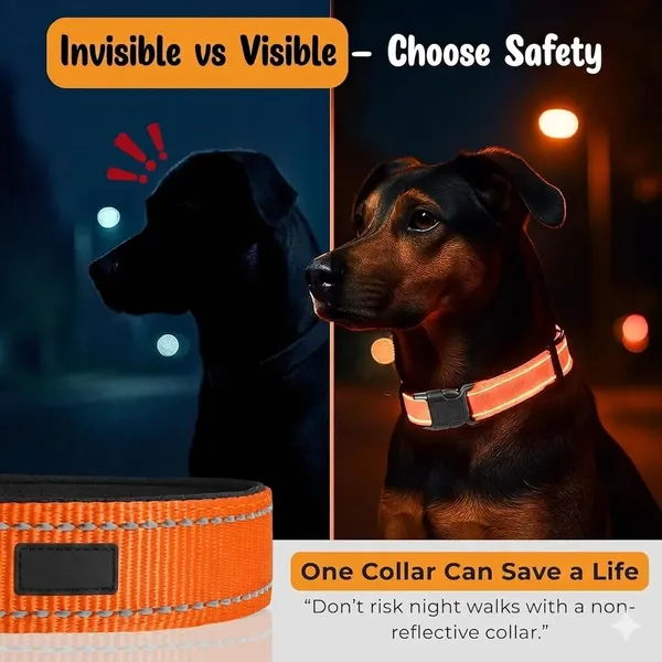 Premium_Reflective_Dog_Collar_–_Soft_Padded,_Nylon,_Adjustable_&_Comfortable_Pet_Collar_with_Steel_D-Ring_and_Heavy_Duty_Buckle_for_Small,_Medium_&_Large_Dogs_-(Pack_of_2,Multicolor)