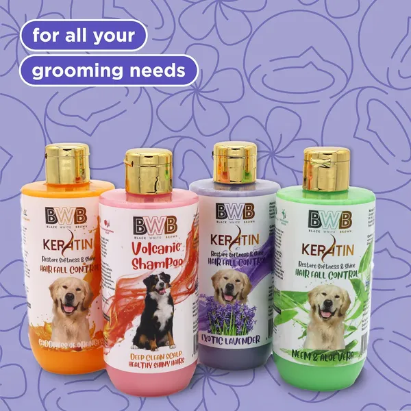 BWB_Keratin_Shampoo_for_Dogs_-Restore_Softness_and_Shine_-HAIRFALL_Control-PARABEN_Free+Alcohol_Free+pH_Balance_with_Natural_Ingredients_(250ML+DEO)-Lavender