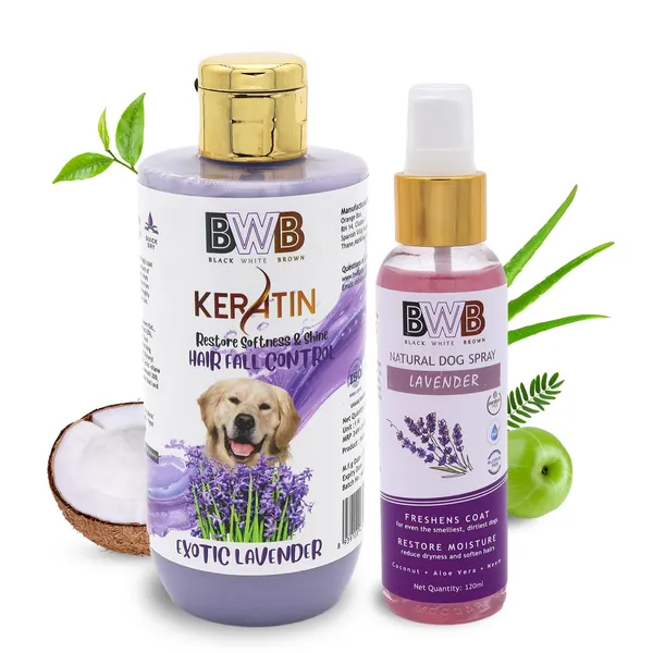 BWB_Keratin_Shampoo_for_Dogs_-Restore_Softness_and_Shine_-HAIRFALL_Control-PARABEN_Free+Alcohol_Free+pH_Balance_with_Natural_Ingredients_(250ML+DEO)-Lavender