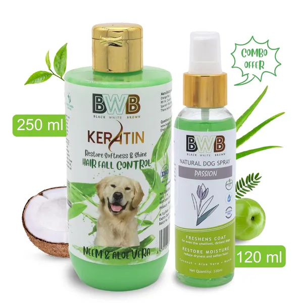 BWB_Keratin_Shampoo_for_Dogs_-Restore_Softness_and_Shine_-HAIRFALL_Control-PARABEN_Free+Alcohol_Free+pH_Balance_with_Natural_Ingredients_(250ML+DEO)-NEEM_&_ALOEVERA