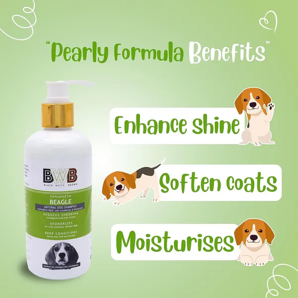 BWB_Natural_Dog_Shampoo_for_Beagle_.PARABEN_Free+Alcohol_Free+pH_Balance_with_Conditioner_&_Moisturiser_and_Added_Alovera,NEEM,Coconut_&_Amla_extracts_(300ML_+_DEOSPRAY)