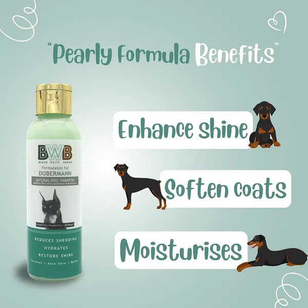 BWB_Natural_Dog_Shampoo_for_Dobermann.PARABEN_Free+Alcohol_Free+pH_Balance_with_Conditioner_&_Moisturiser_and_Added_Alovera,NEEM,Coconut_&_Amla_extracts_(Pack_of_2(120ml_+_120ml))