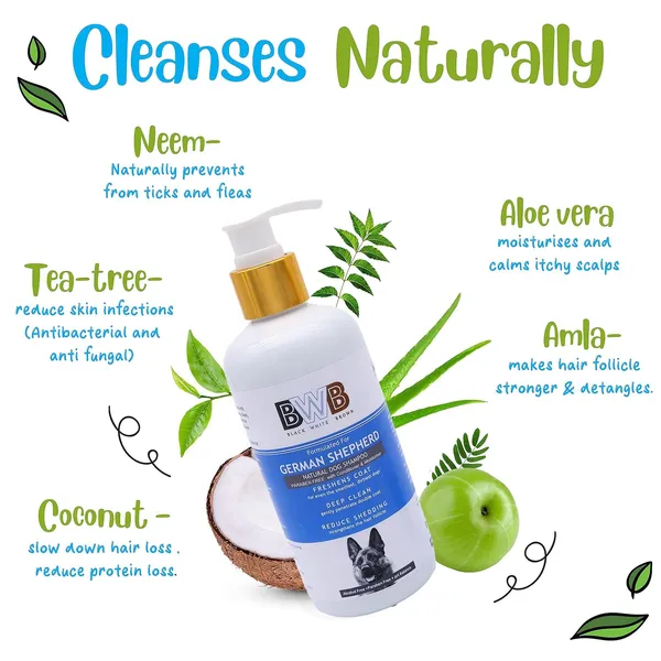 BWB_Natural_Dog_Shampoo_for_German_Shepherd_.PARABEN_Free+Alcohol_Free+pH_Balance_with_Conditioner_&_Moisturiser_and_Added_Alovera,NEEM,Coconut_&_Amla_extracts_(300ML)