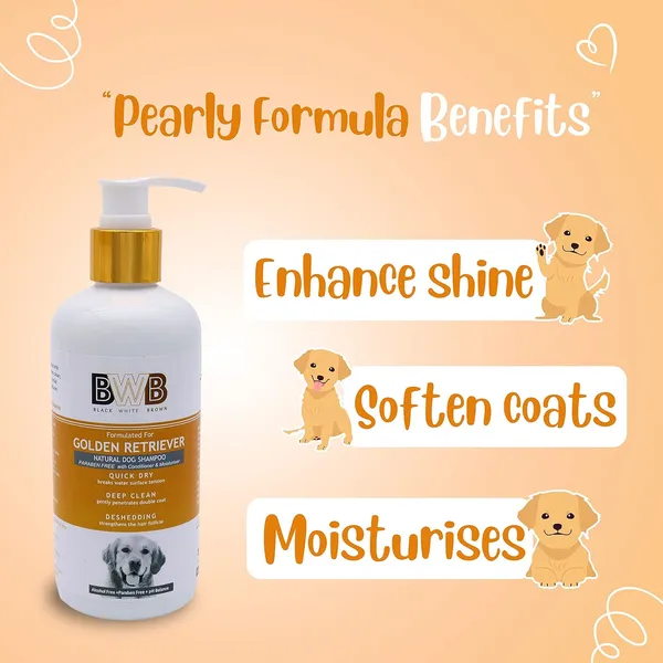BWB_Natural_Dog_Shampoo_for_Golden_Retriever_.PARABEN_Free+Alcohol_Free+pH_Balance_with_Conditioner_&_Moisturiser_and_Added_Alovera,NEEM,Coconut_&_Amla_extracts_(300_ML_+_DEOSPRAY)