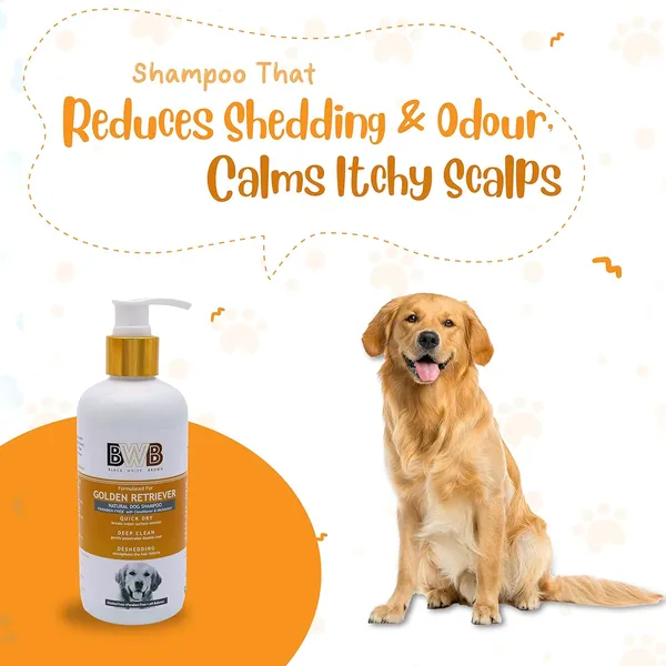 BWB_Natural_Dog_Shampoo_for_Golden_Retriever_.PARABEN_Free+Alcohol_Free+pH_Balance_with_Conditioner_&_Moisturiser_and_Added_Alovera,NEEM,Coconut_&_Amla_extracts_(300_ML_+_DEOSPRAY)