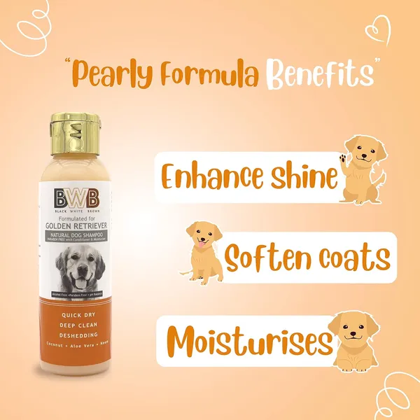 BWB_Natural_Dog_Shampoo_for_Golden_Retriever_.PARABEN_Free+Alcohol_Free+pH_Balance_with_Conditioner_&_Moisturiser_and_Added_Alovera,NEEM,Coconut_&_Amla_extracts_(Pack_of_2(120ML_+120ML))