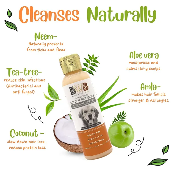 BWB_Natural_Dog_Shampoo_for_Golden_Retriever_.PARABEN_Free+Alcohol_Free+pH_Balance_with_Conditioner_&_Moisturiser_and_Added_Alovera,NEEM,Coconut_&_Amla_extracts_(Pack_of_2(120ML_+120ML))