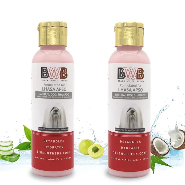 BWB_Natural_Dog_Shampoo_for_Lhasa_APSO_.PARABEN_Free+Alcohol_Free+pH_Balance_with_Conditioner_&_Moisturiser_and_Added_Alovera,NEEM,Coconut_&_Amla_extracts_(Pack_of_2(120_ml_+_120ml))