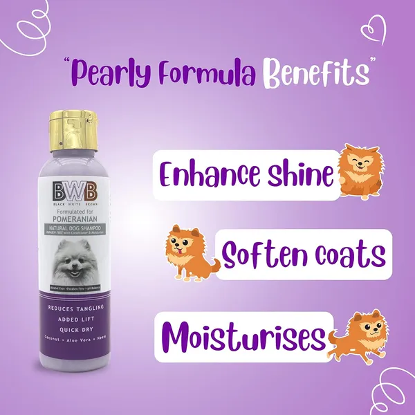 BWB_Natural_Dog_Shampoo_for_Pomeranian_.PARABEN_Free+Alcohol_Free+pH_Balance_with_Conditioner_&_Moisturiser_and_Added_Alovera,NEEM,Coconut_&_Amla_extracts_(Pack_of_2_(120ml_+_120ml))