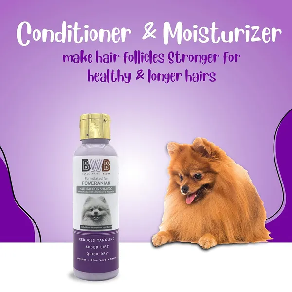 BWB_Natural_Dog_Shampoo_for_Pomeranian_.PARABEN_Free+Alcohol_Free+pH_Balance_with_Conditioner_&_Moisturiser_and_Added_Alovera,NEEM,Coconut_&_Amla_extracts_(Pack_of_2_(120ml_+_120ml))