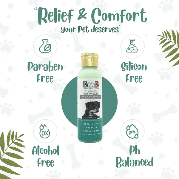 BWB_Natural_Dog_Shampoo_for_Rottweiler.PARABEN_Free+Alcohol_Free+pH_Balance_with_Conditioner_&_Moisturiser_and_Added_Alovera,NEEM,Coconut_&_Amla_extracts_(Pack_of_2(120ML_+_120ML))