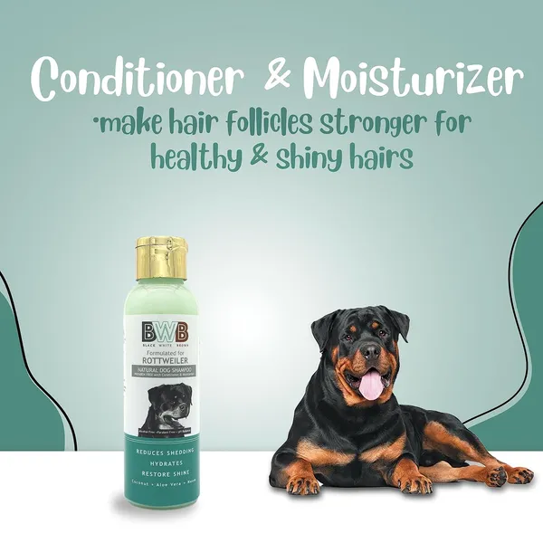 BWB_Natural_Dog_Shampoo_for_Rottweiler.PARABEN_Free+Alcohol_Free+pH_Balance_with_Conditioner_&_Moisturiser_and_Added_Alovera,NEEM,Coconut_&_Amla_extracts_(Pack_of_2(120ML_+_120ML))