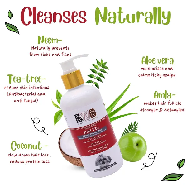 BWB_Natural_Dog_Shampoo_for_Shihtzu_.PARABEN_Free+Alcohol_Free+pH_Balance_with_Conditioner_&_Moisturiser_and_Added_Alovera,NEEM,Coconut_&_Amla_extracts_(300_ml_+_Deospray)