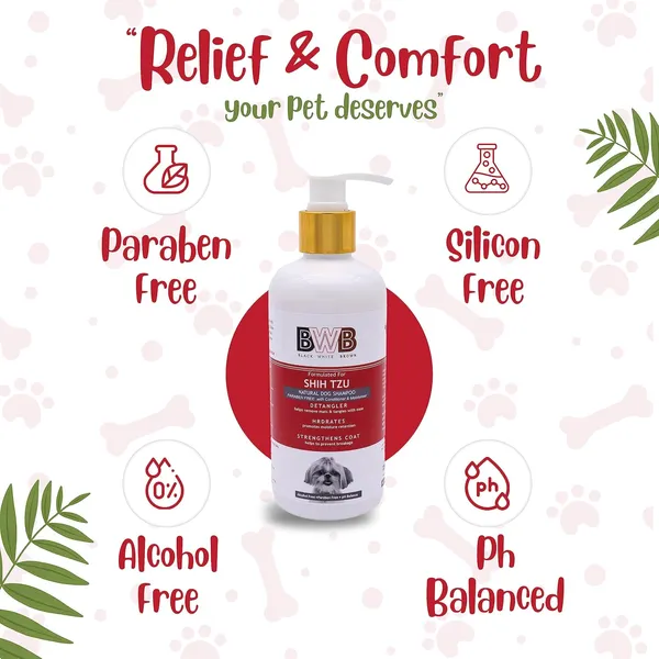 BWB_Natural_Dog_Shampoo_for_Shihtzu_.PARABEN_Free+Alcohol_Free+pH_Balance_with_Conditioner_&_Moisturiser_and_Added_Alovera,NEEM,Coconut_&_Amla_extracts_(300_ml_+_Deospray)