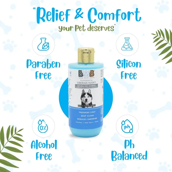 BWB_Natural_Dog_Shampoo_for_Siberian_Husky_.PARABEN_Free+Alcohol_Free+pH_Balance_with_Conditioner_&_Moisturiser_and_Added_Alovera,NEEM,Coconut_&_Amla_extracts_(500_ML)