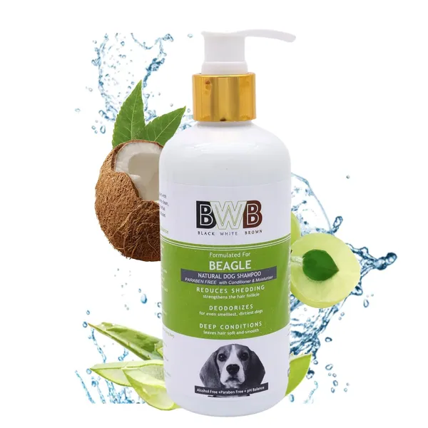 Natural_Dog_Shampoo_For_Beagle_.Paraben_Free+Alcohol_Free+Ph_Balance_With_Conditioner_&_Moisturiser_And_Added_Alovera,Neem,Coconut_&_Amla_Extracts_(300_Milliliter)