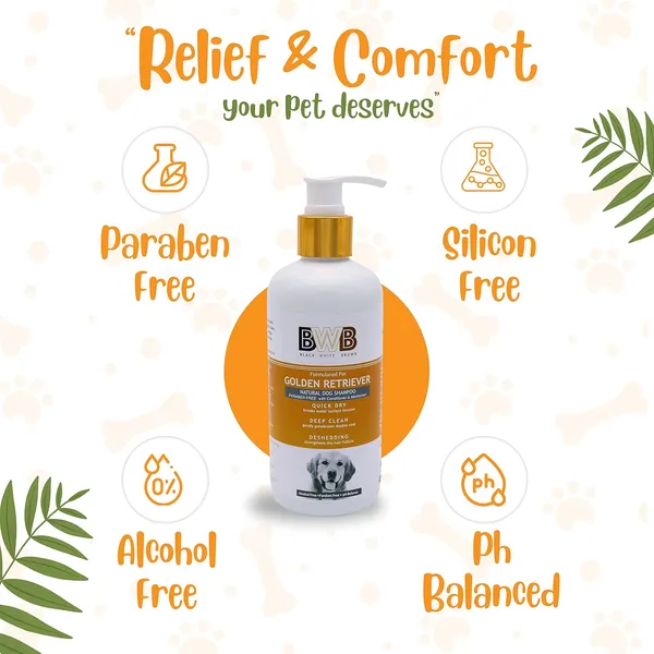 Natural_Dog_Shampoo_For_Golden_Retriever_.Paraben_Free+Alcohol_Free+Ph_Balance_With_Conditioner_&_Moisturiser_And_Added_Alovera,Neem,Coconut_&_Amla_Extracts_(300_Milliliter)