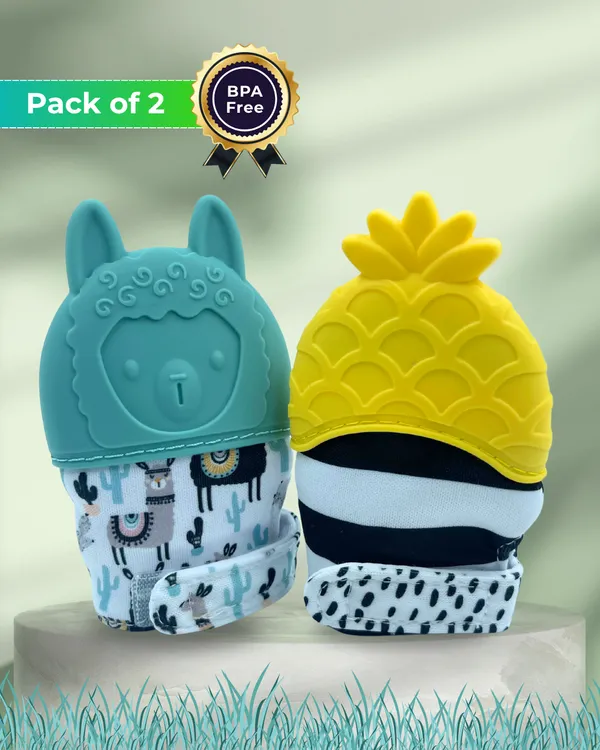 Pack_of_2:_Tropical_Munch_Duo_Chewy_Hand_Gloves_Teether