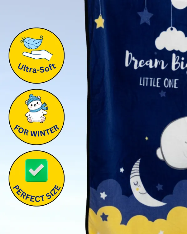 Limited_Stock_Kids_Favourite_Ultra_Soft_Fleece_Blanket_For_Baby_Toddlers_Kids_Dark_Blue_Dream_Big