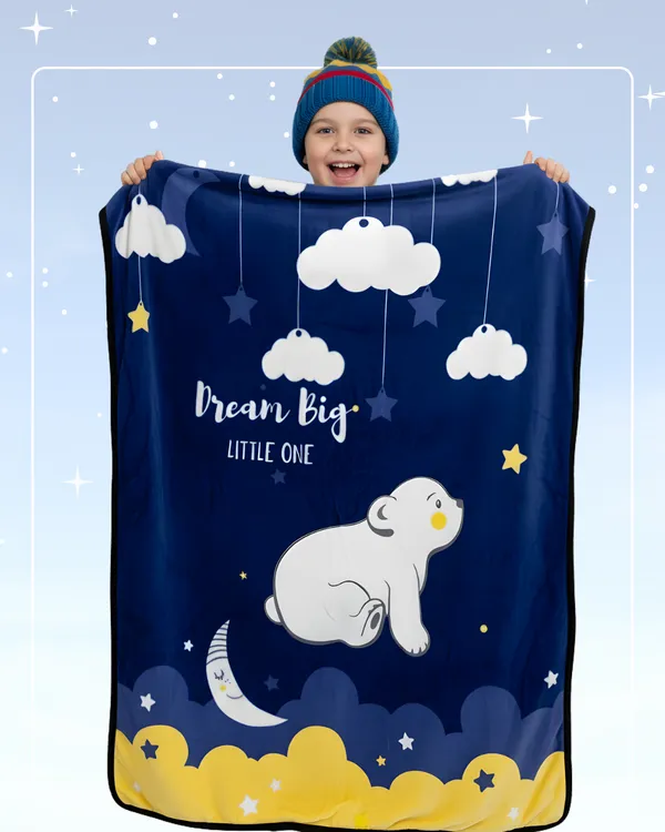 Limited_Stock_Kids_Favourite_Ultra_Soft_Fleece_Blanket_For_Baby_Toddlers_Kids_Dark_Blue_Dream_Big
