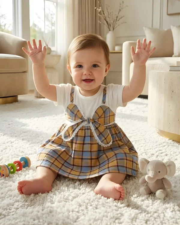 Golden_Honey_Sunshine_Baby_Frock