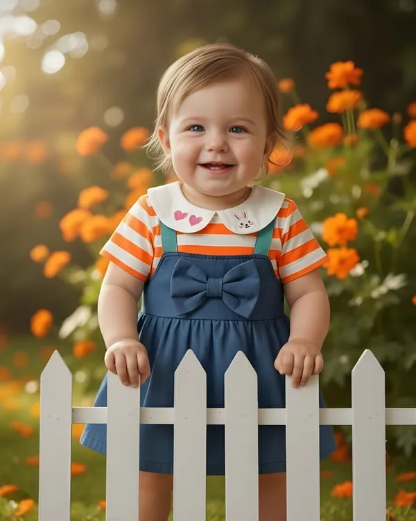 Orange_Bunny_Love_Baby_Frock