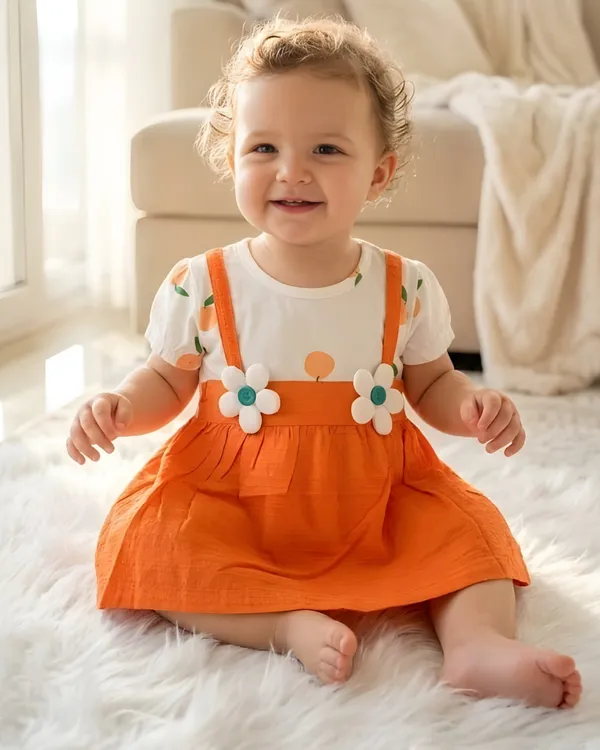 Daisy_Bloom_Baby_Frock_Tangerine_Bloom