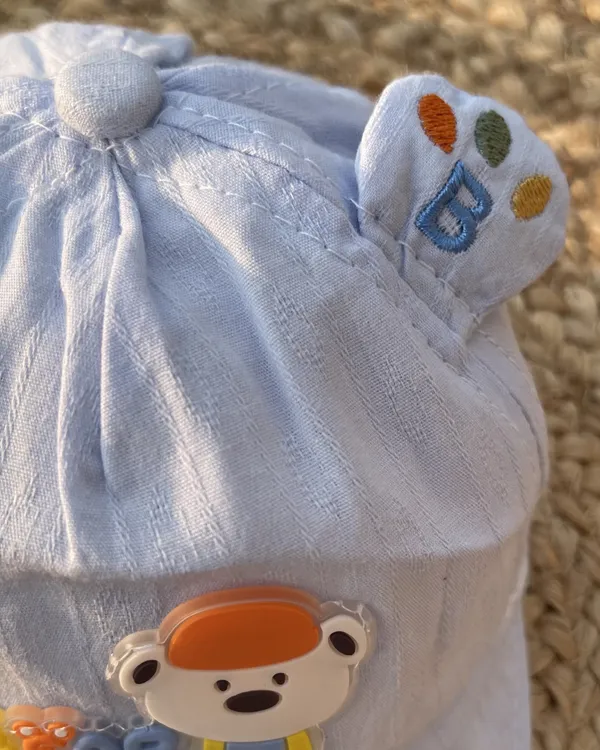 Bear_Paw_Ears_Baby_Soft_Cap_Pink_Bear