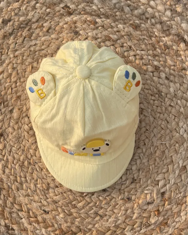 Bear_Paw_Ears_Baby_Soft_Cap_Pink_Bear