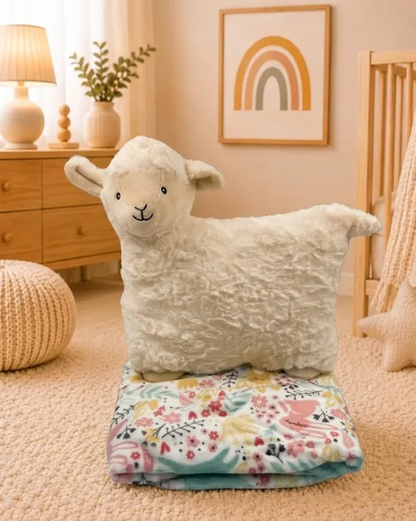 3_In_1_Pillow_Artic_Dino_Toy_With_Blanket_Vanilla_Sheep