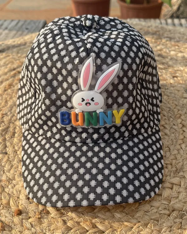Stitch_Black_Bunny_Bloom_Summer_Baby_Cap