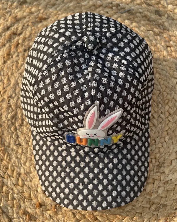 Stitch_Black_Bunny_Bloom_Summer_Baby_Cap