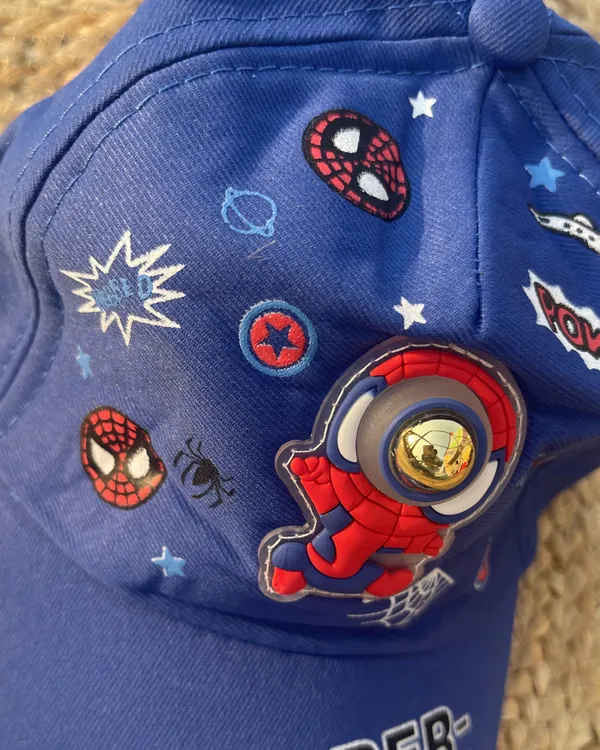 Galaxy_Blue_Star_Explorer_Baby_Kids_Cap