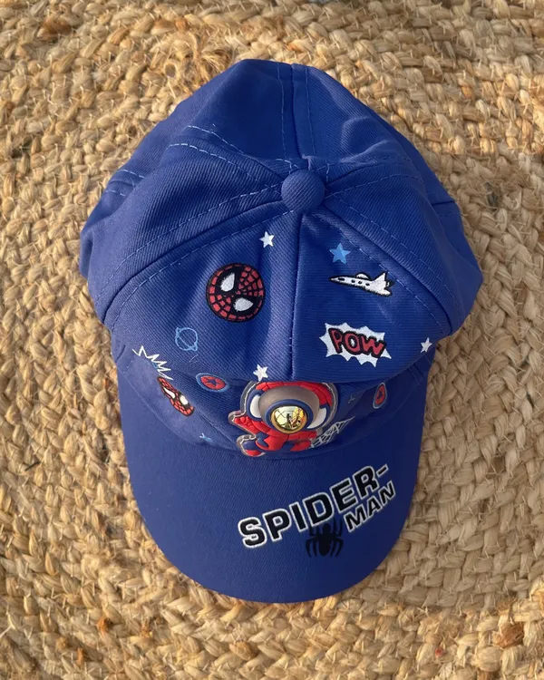 Galaxy_Blue_Star_Explorer_Baby_Kids_Cap