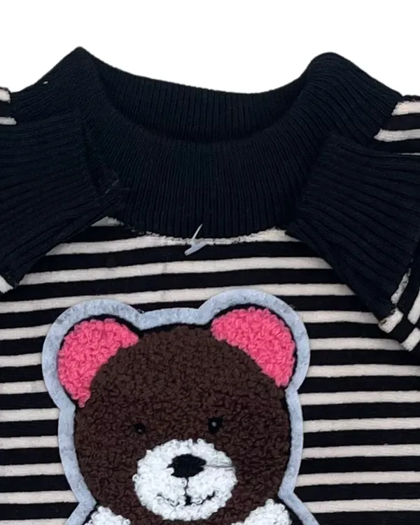 Love_Teddy_Black_&_Cream_Baby__Full_Sleeves_Tshirt